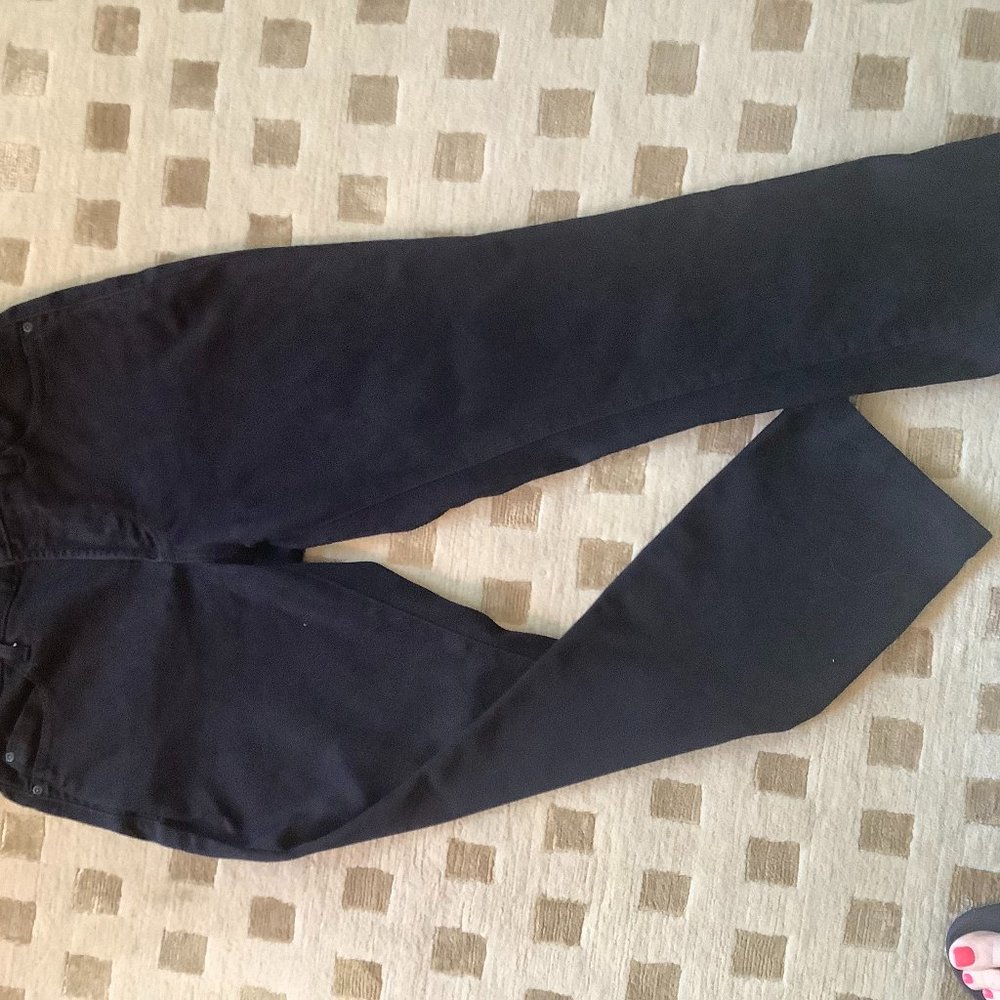 NYDJ brushed black denim